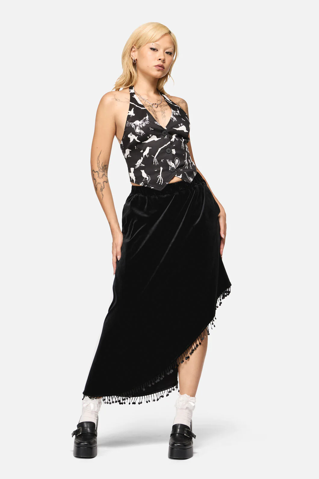 Wingspan Asymmetric Basic Skirt