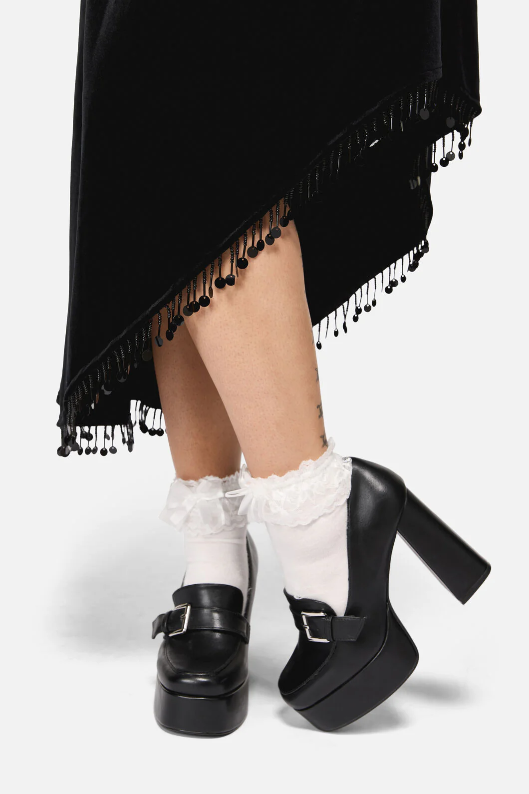 Wingspan Asymmetric Basic Skirt - Image 6