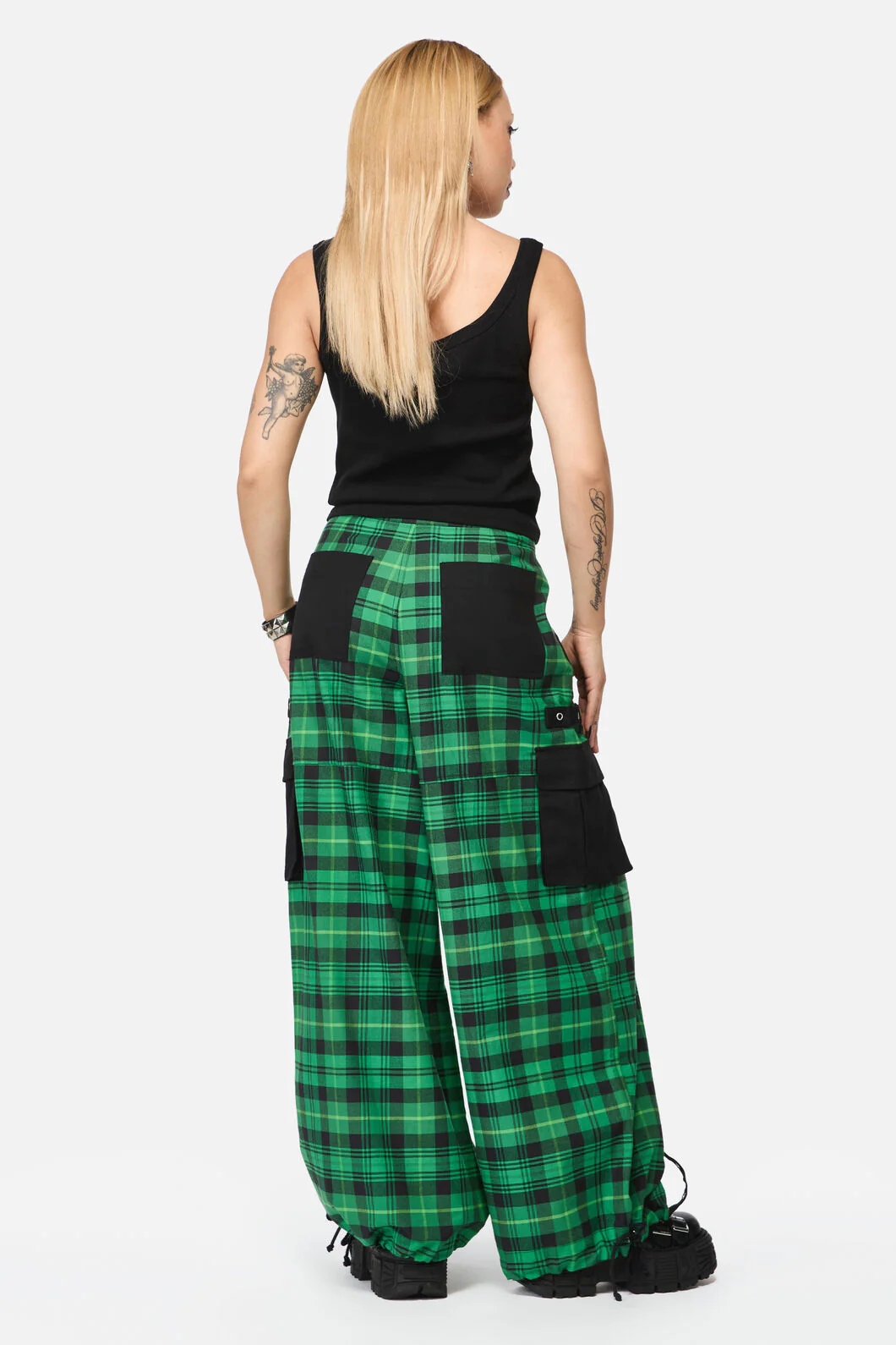 Wired Tartan Cargo Pant - Image 6