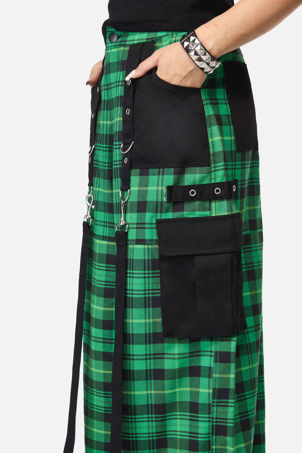 Wired Tartan Cargo Pant - Image 7