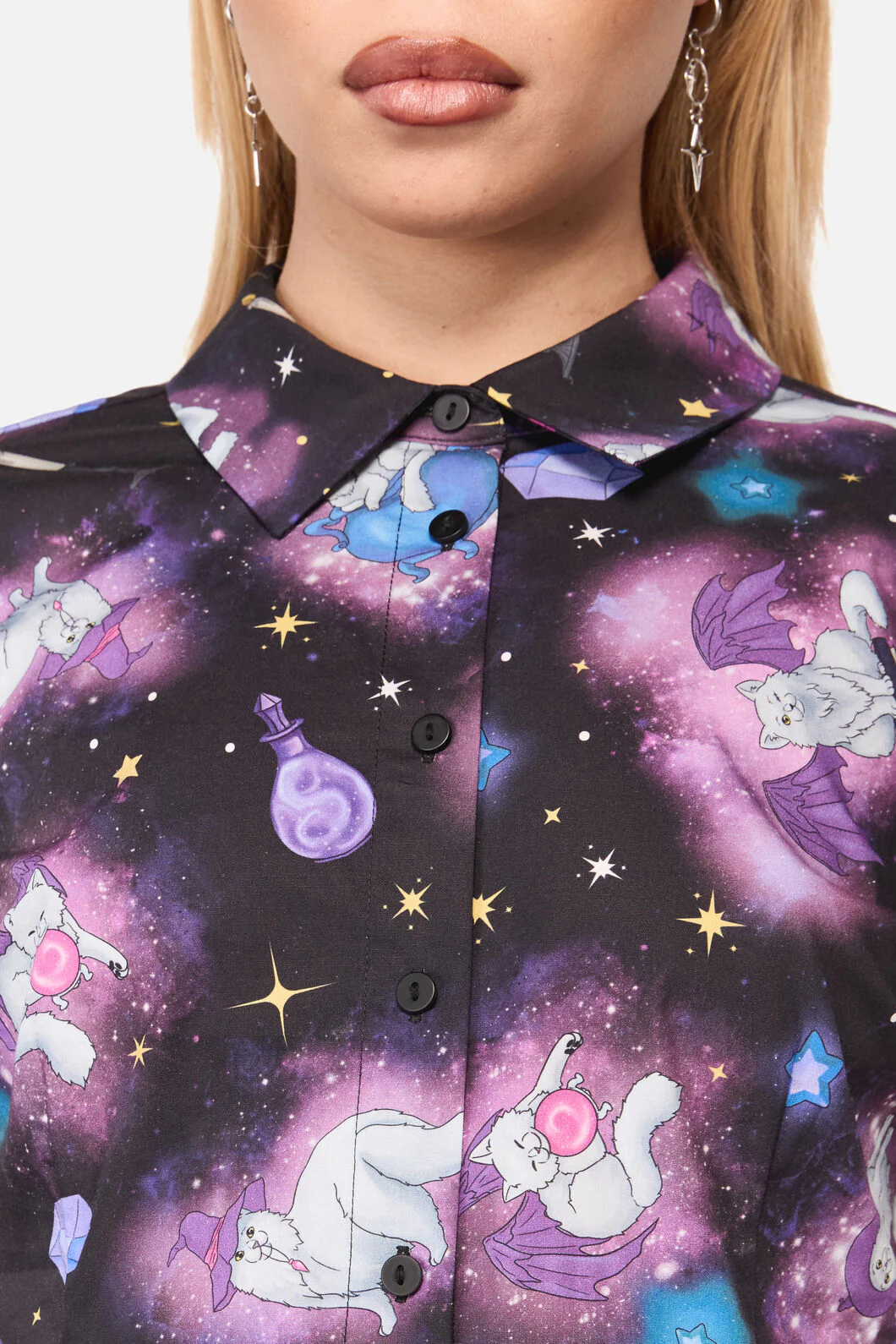 Witches Familiar Short Sleeve Blouse - Image 5