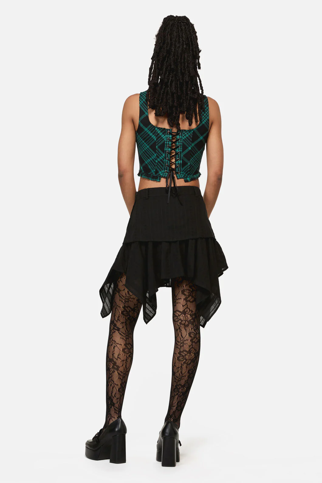 Witches Lacing Hanky Skirt - Image 6