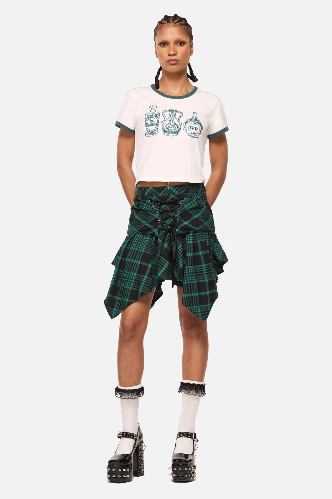 Witches Print Baby Tee - Image 4