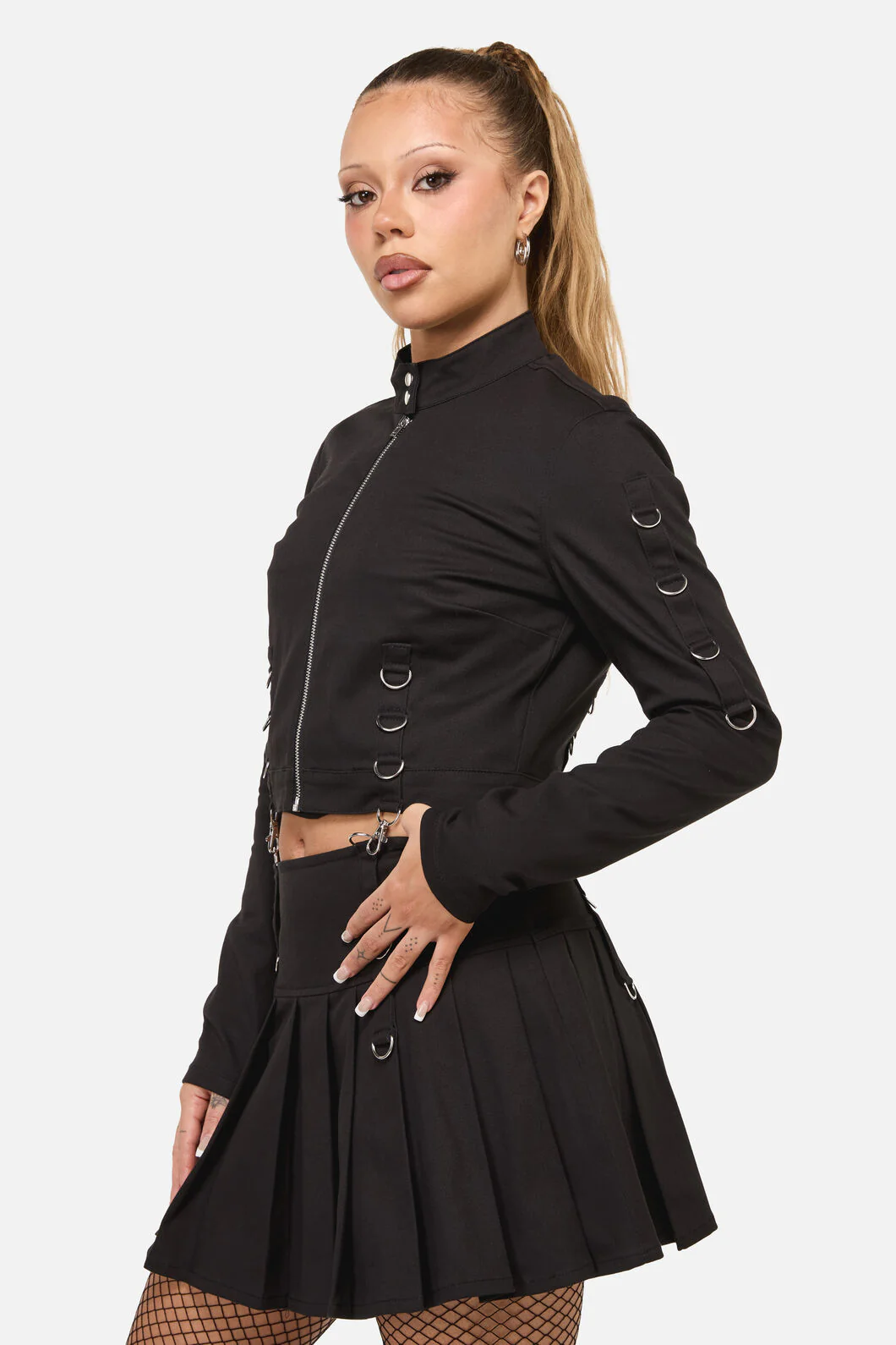Wolves Punk Jacket - Image 2
