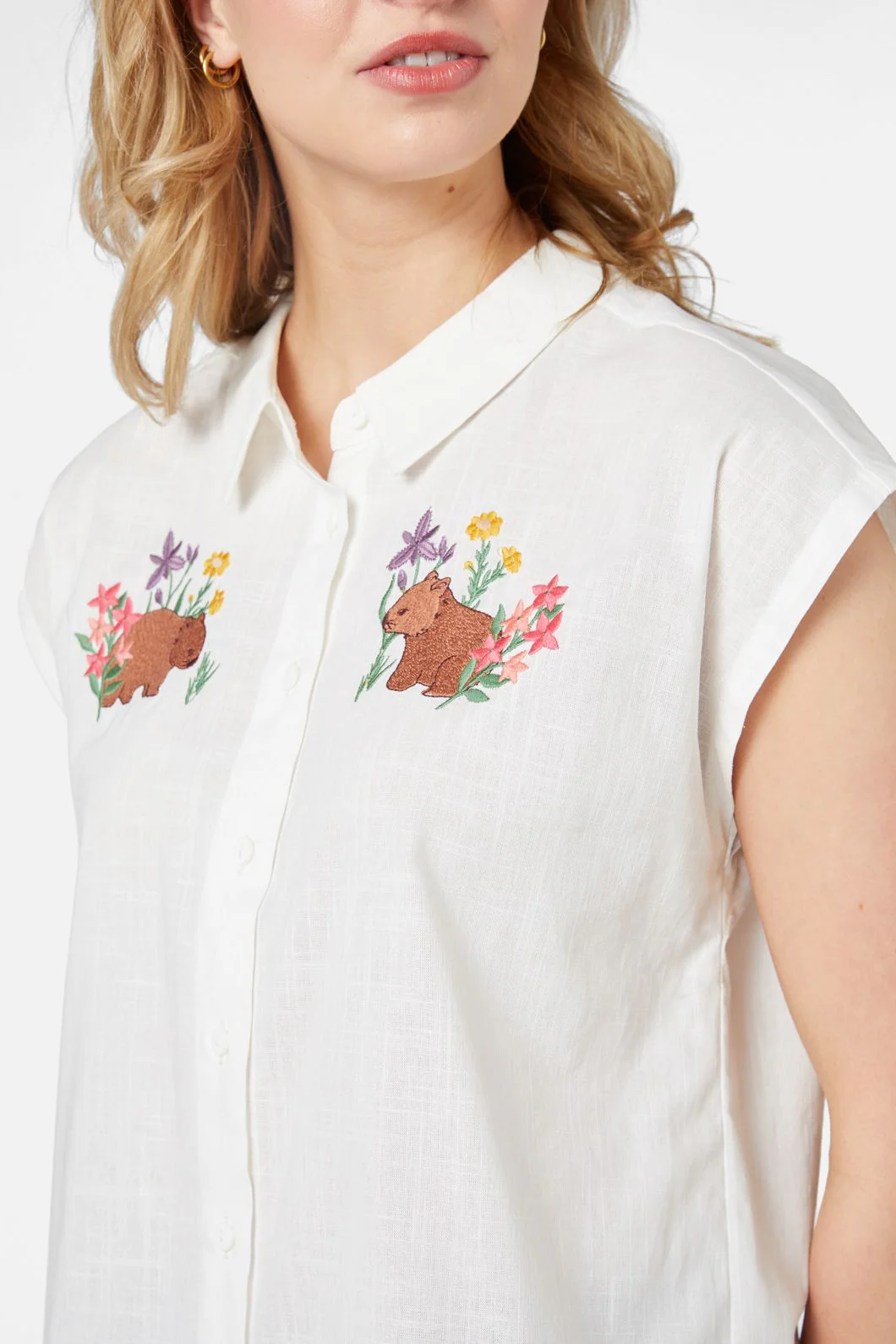 Wombat Emb Blouse - Image 5