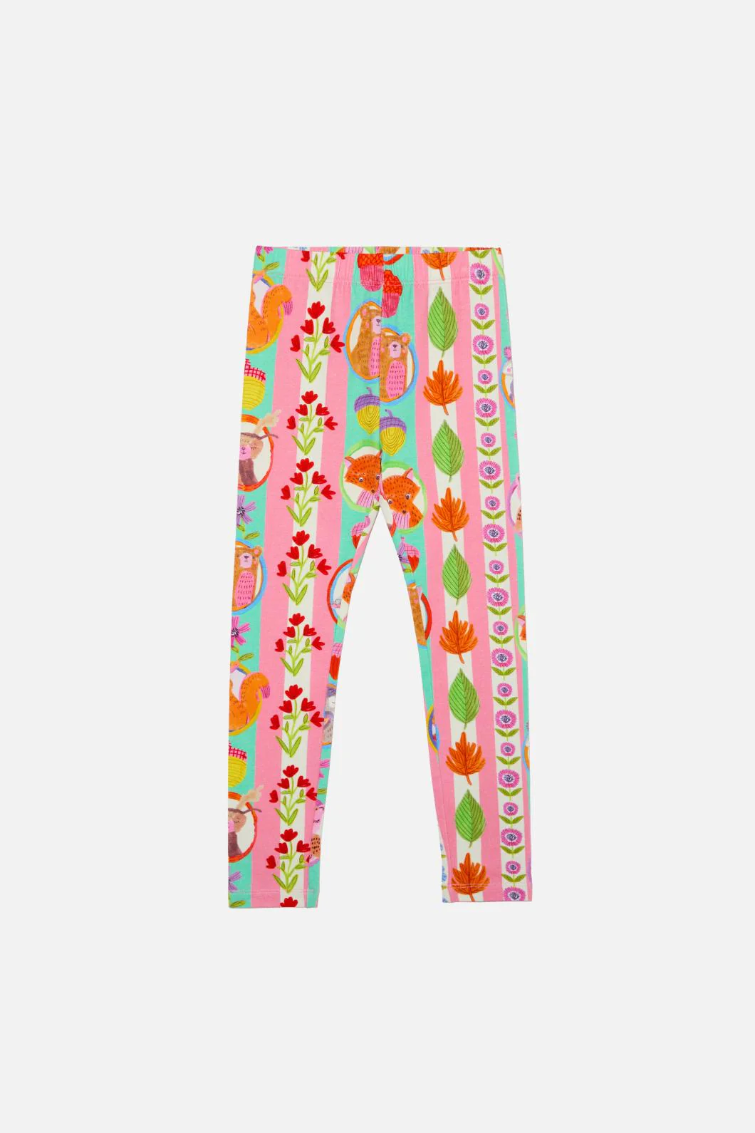 Woodland Stripe Kids Legging - Image 2
