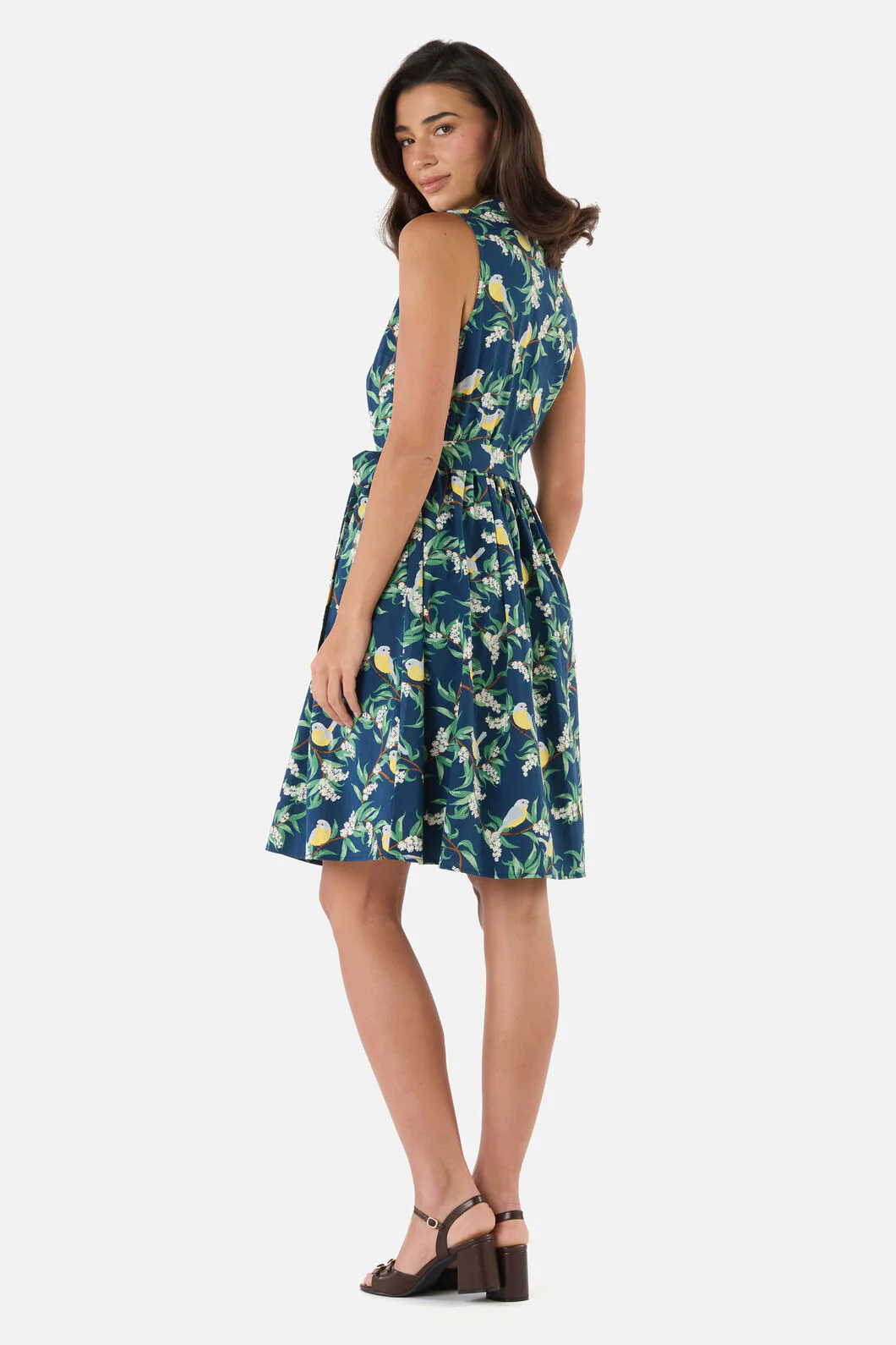 Yellow Robin Shirt Dress - Image 5