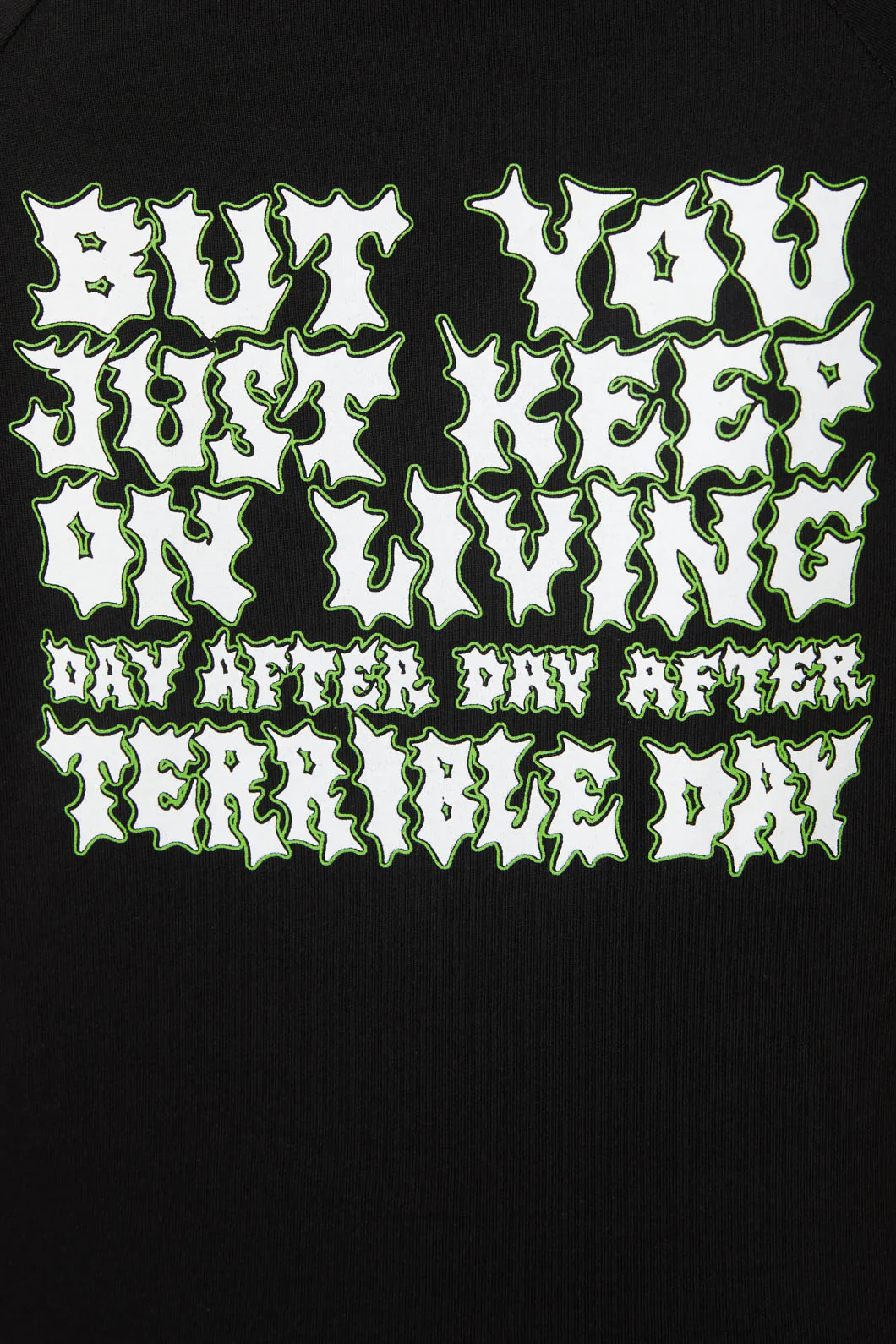 You Think You Will Die Raglan Tee - Image 6