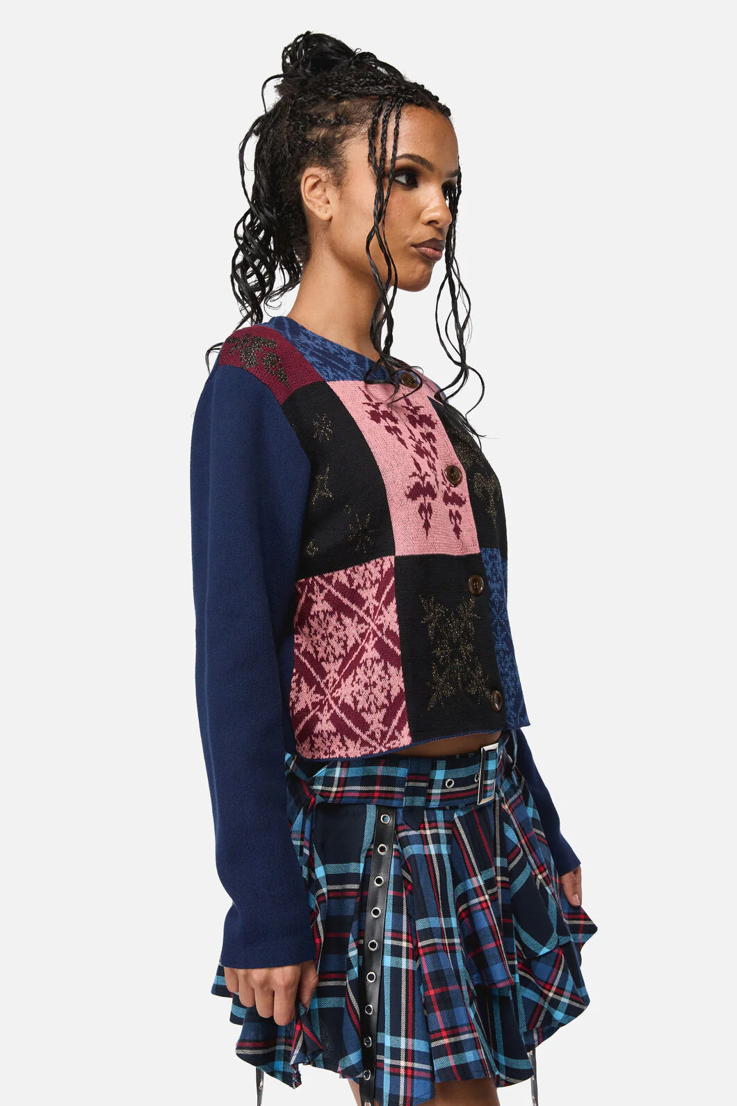Your Grace Patchwork Cardi - Image 2
