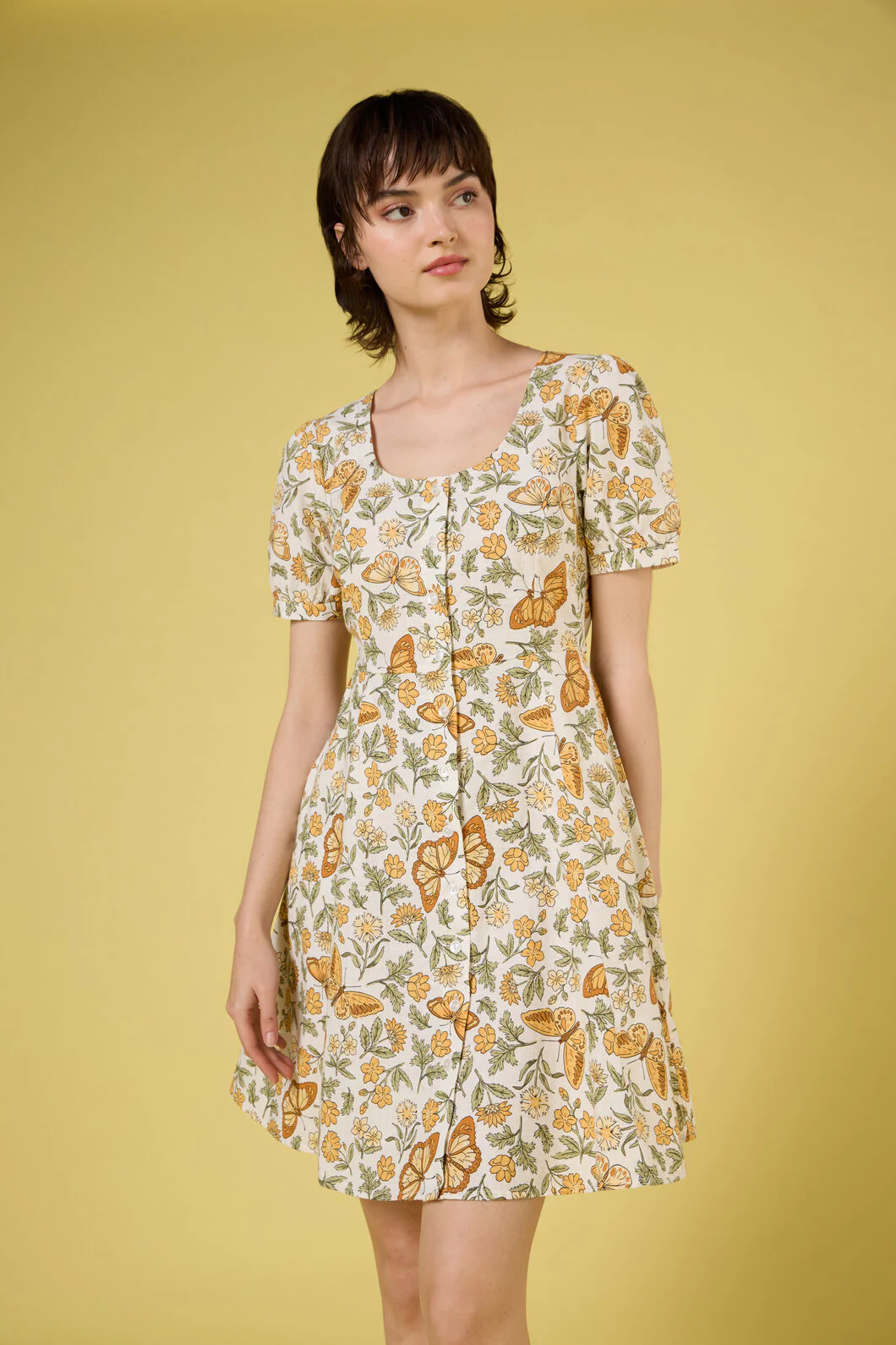 Yvette Butterfly Mini Dress - Image 2