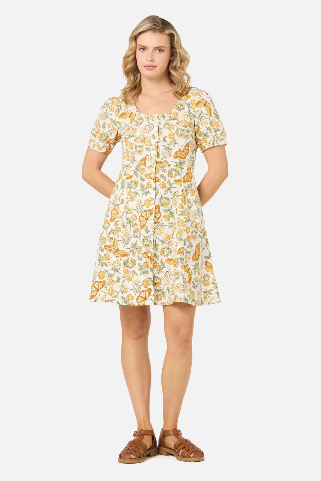 Yvette Butterfly Mini Dress - Image 4