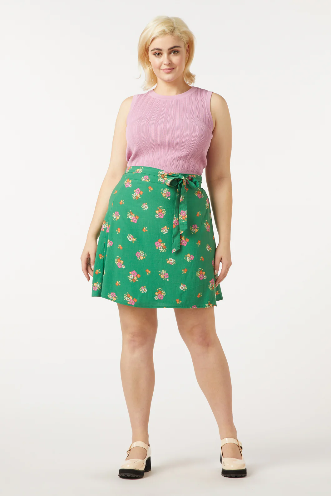Ziva Floral Mini Skirt - Image 7
